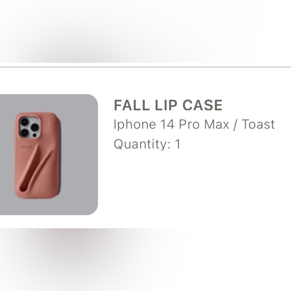 Rhode iPhone 14 Pro Max Case in Toast